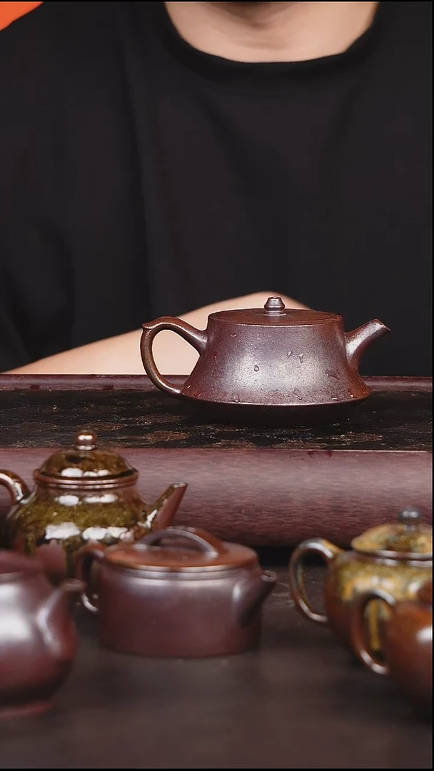茶壶紫砂柴烧 柱础