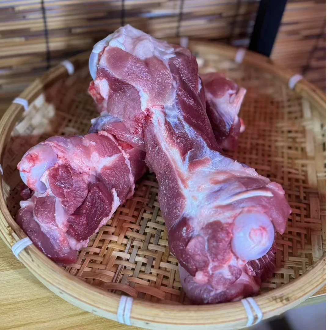 【顺丰冷链包邮-猪筒骨】苏北庆哥黑毛猪筒骨熟食喂养