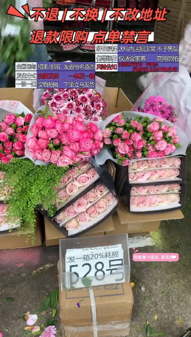 528号♥含20%耗损发一箱