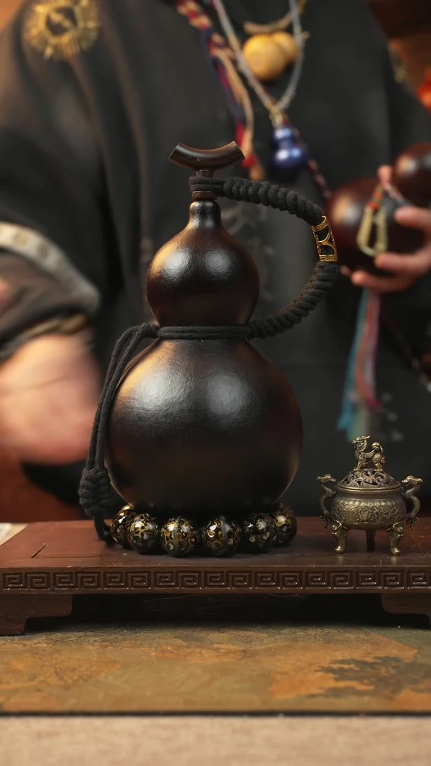 120大漆一物一拍记葫堂出品【不带手串】