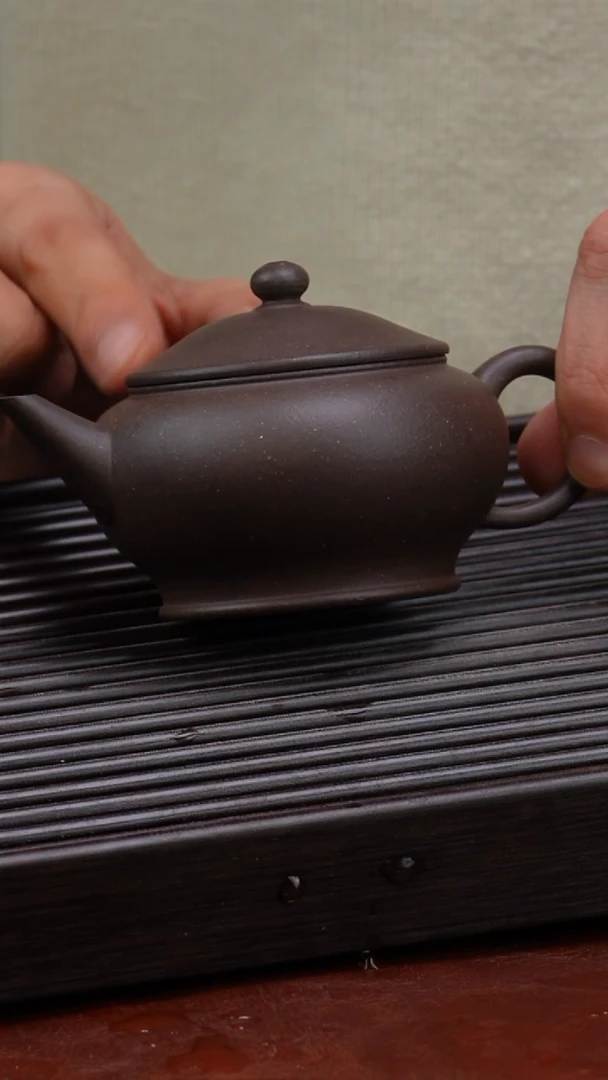 【闪购商品】紫砂茶壶天青泥水平