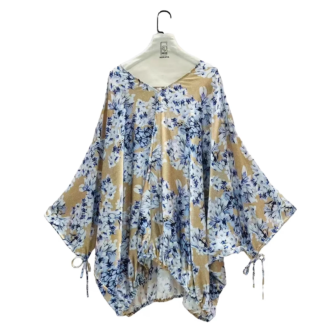 【菲林专属】 桑蚕丝印花上衣1401417