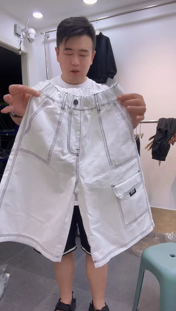 精品 2025款 夏季儿童时尚外 白短裤140