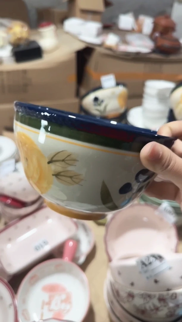 【6寸★2个】黑点针眼属正常陶瓷都有介意慎拍微瑕破损包赔