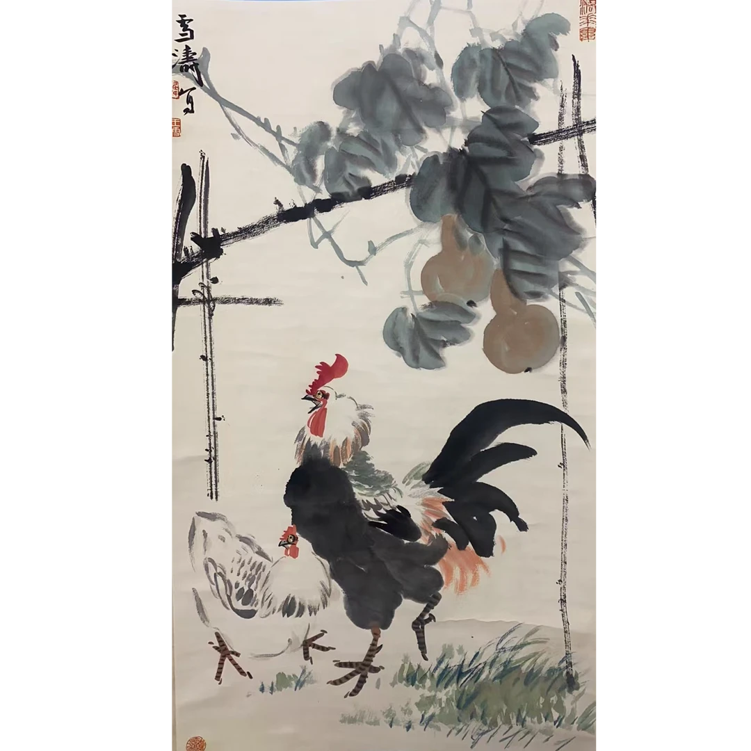 王L款鸡立轴100.50   4.5平尺