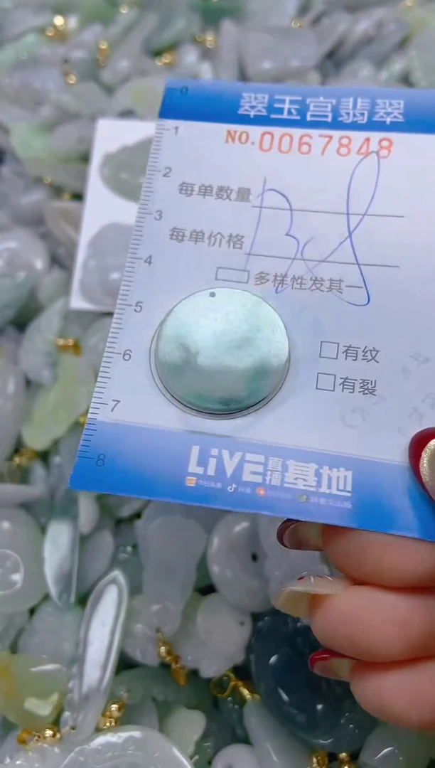 【闪购商品】翡翠颈饰未镶嵌闪购0067848