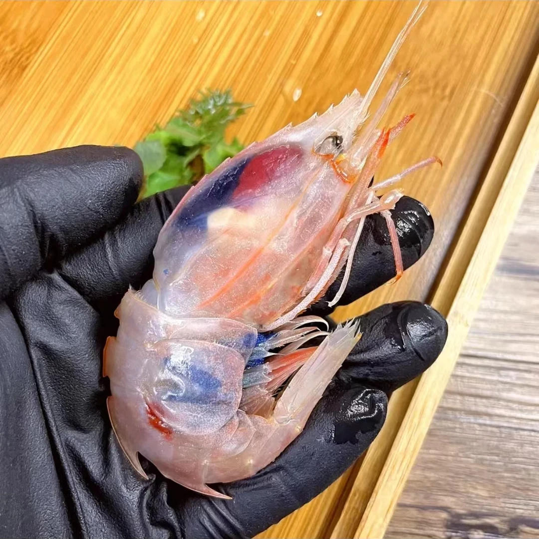 【产季优惠中】牡丹虾 刺身虾 日料虾 海鲜 鲜活冻 生鲜 生腌 冰盘