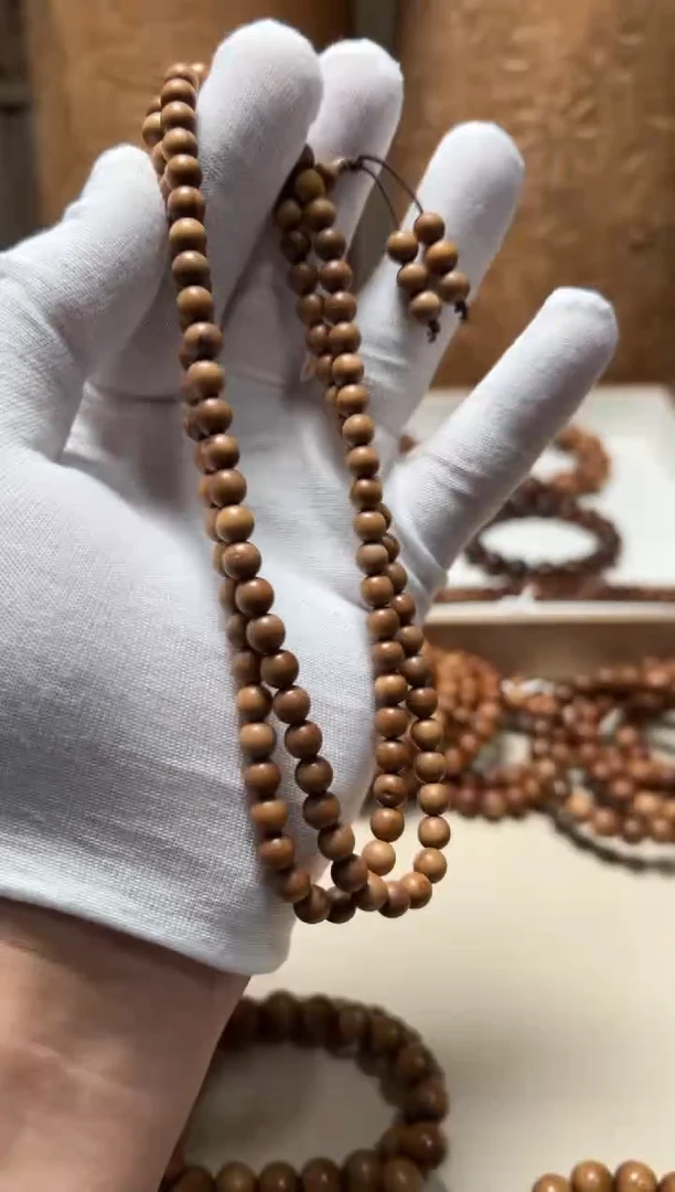 【闪购商品】檀香木手串/手链瑕疵0.6*108颗福利款