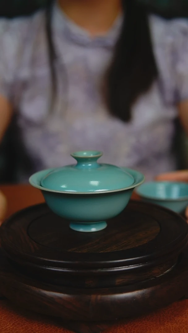 摆件原产地原矿釉汝