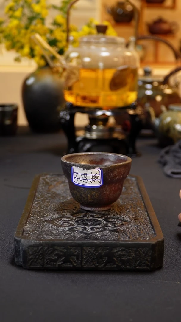 茶壶紫砂纯自然柴烧