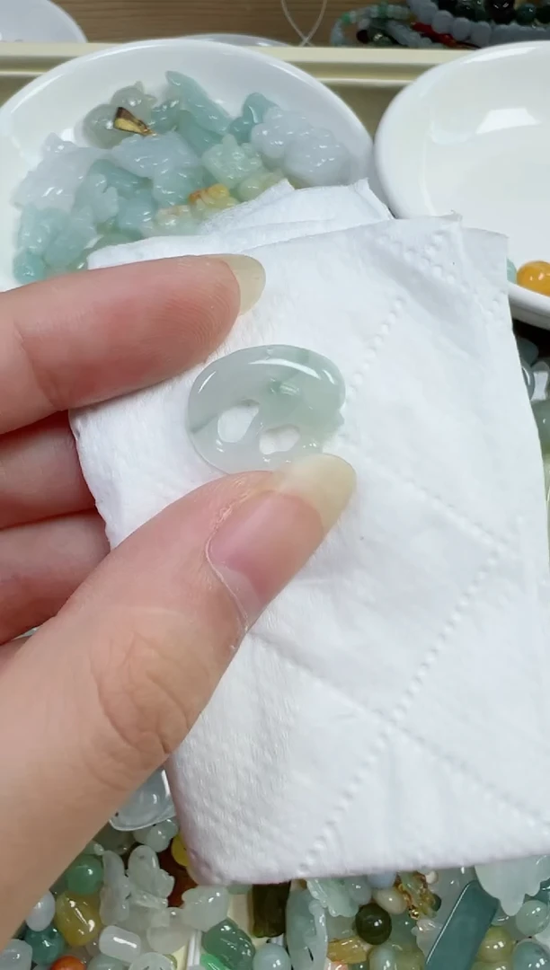 翡翠裸石342号链接，A货翡翠