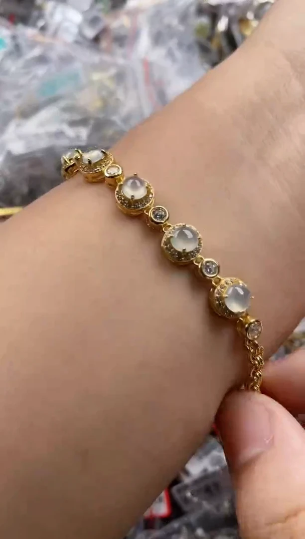 银S925镶嵌戒指翡翠333   5