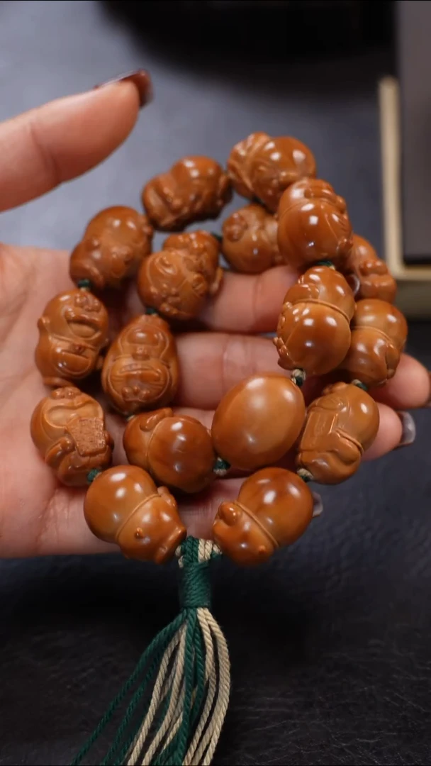 手串/手链橄榄核九林核雕文玩作品
