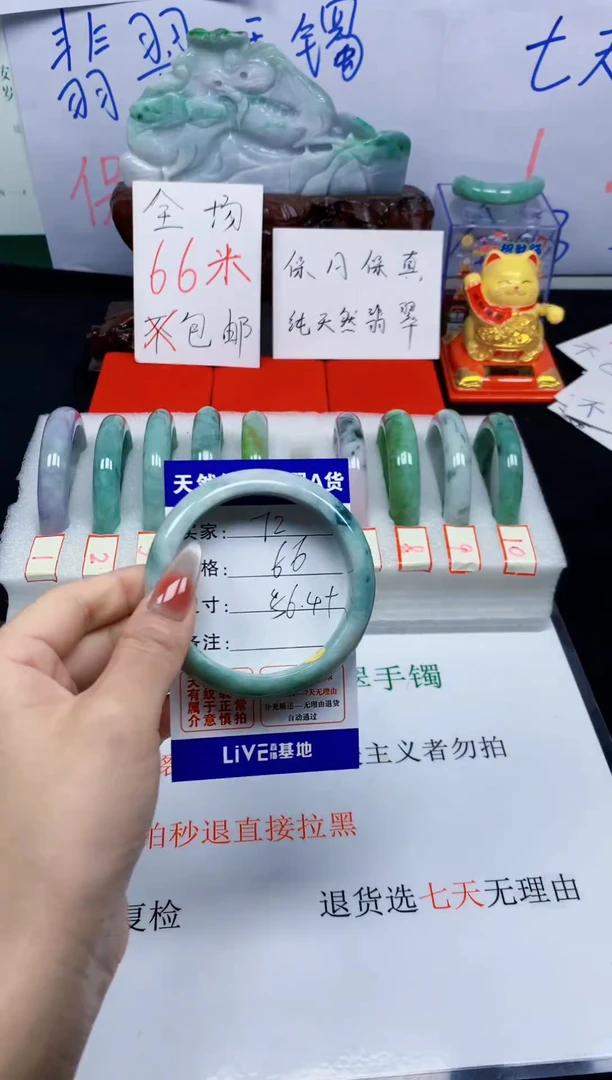 未镶嵌手镯翡翠72