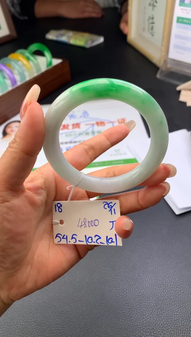 未镶嵌手镯翡翠假一赔三   手镯