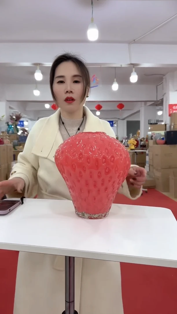 【闪购商品】无铅玻璃美全花器-x-早17