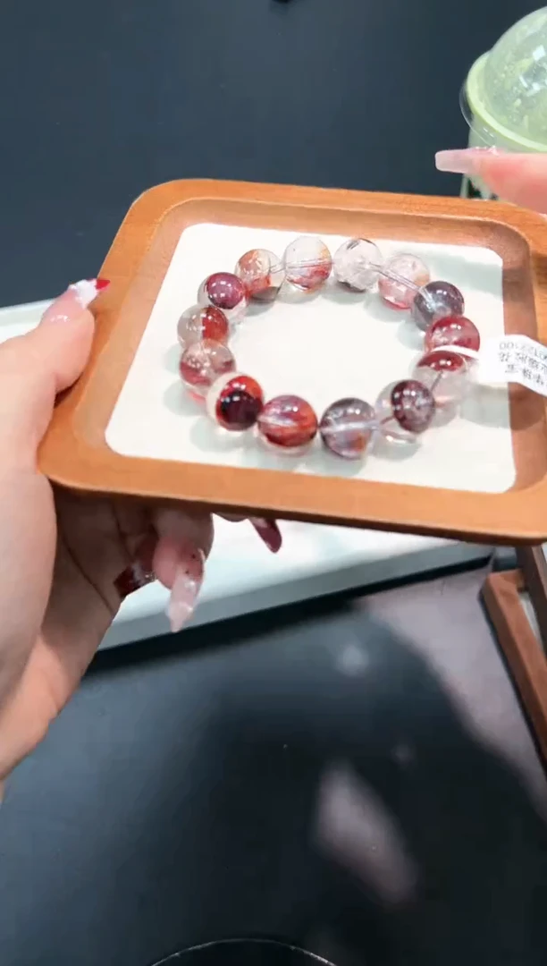 【闪购商品】水晶手串未镶嵌78m多样性发其一/1条14mm默认微瑕