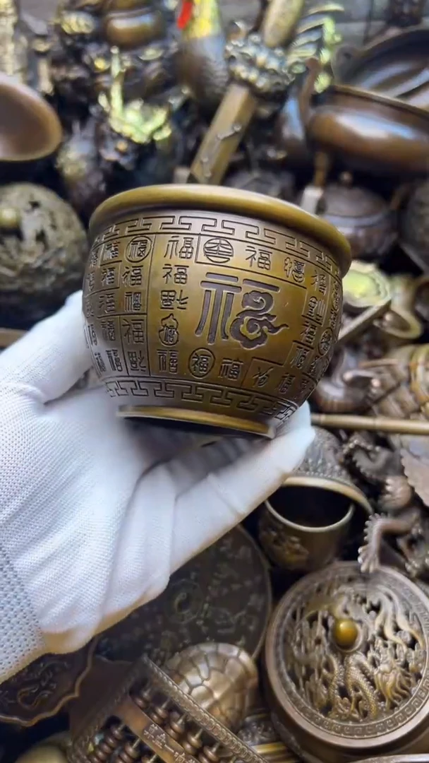 精美铜器，点击下单