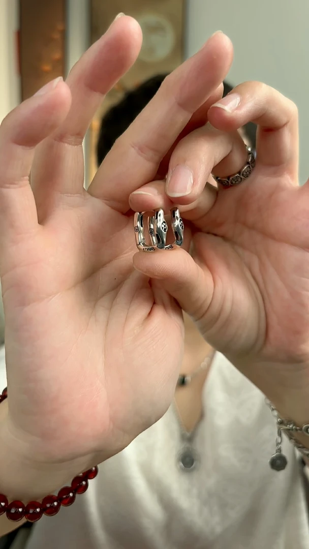 无925银纯银耳饰72