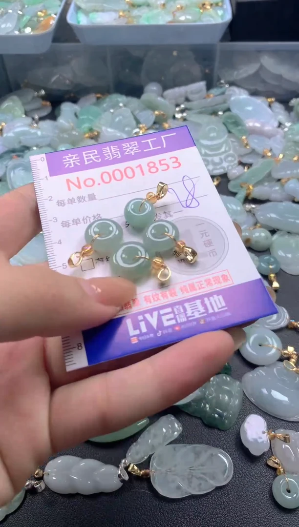 颈饰未镶嵌翡翠1853