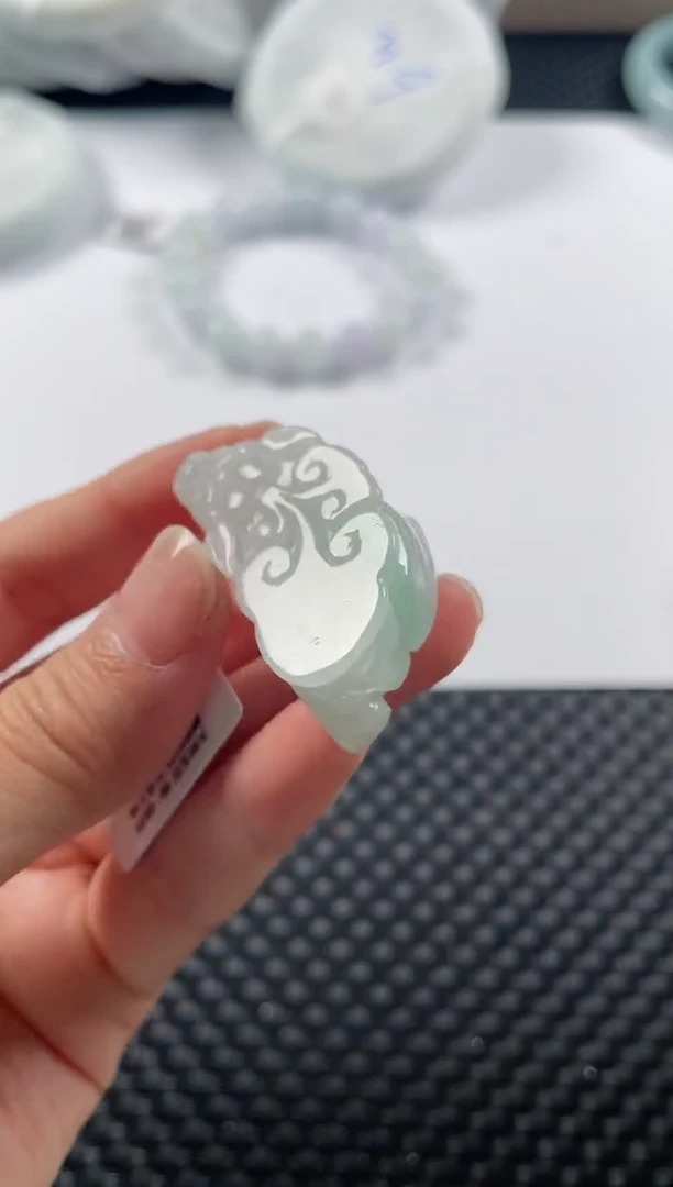 颈饰未镶嵌翡翠基地发货H 1740 貔貅