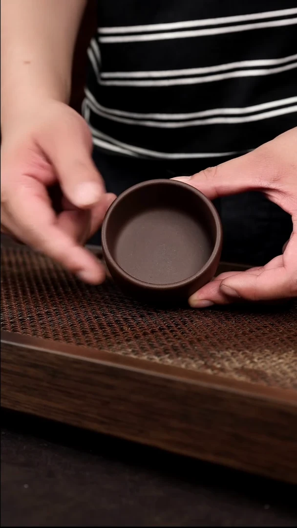 茶壶紫砂紫泥矮杯