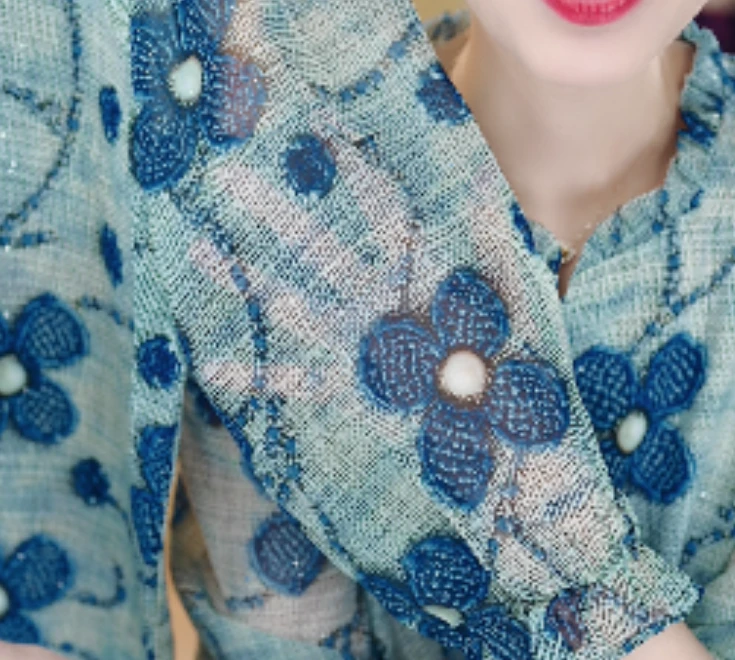 2025新款专柜贵妇人气质小衫E-8200