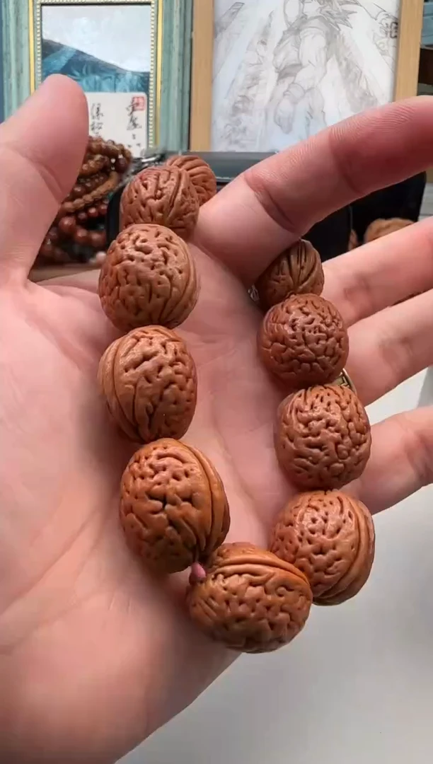 手串桃核核桃单圈+配饰
