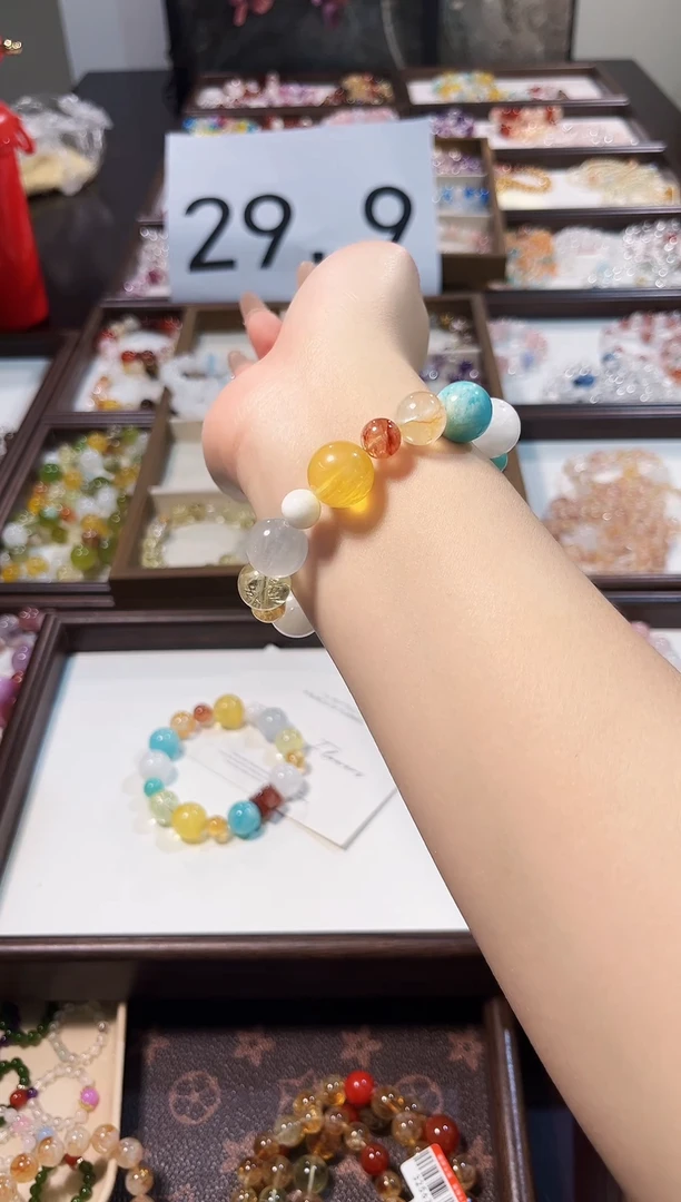 银S925镶嵌手链水晶01