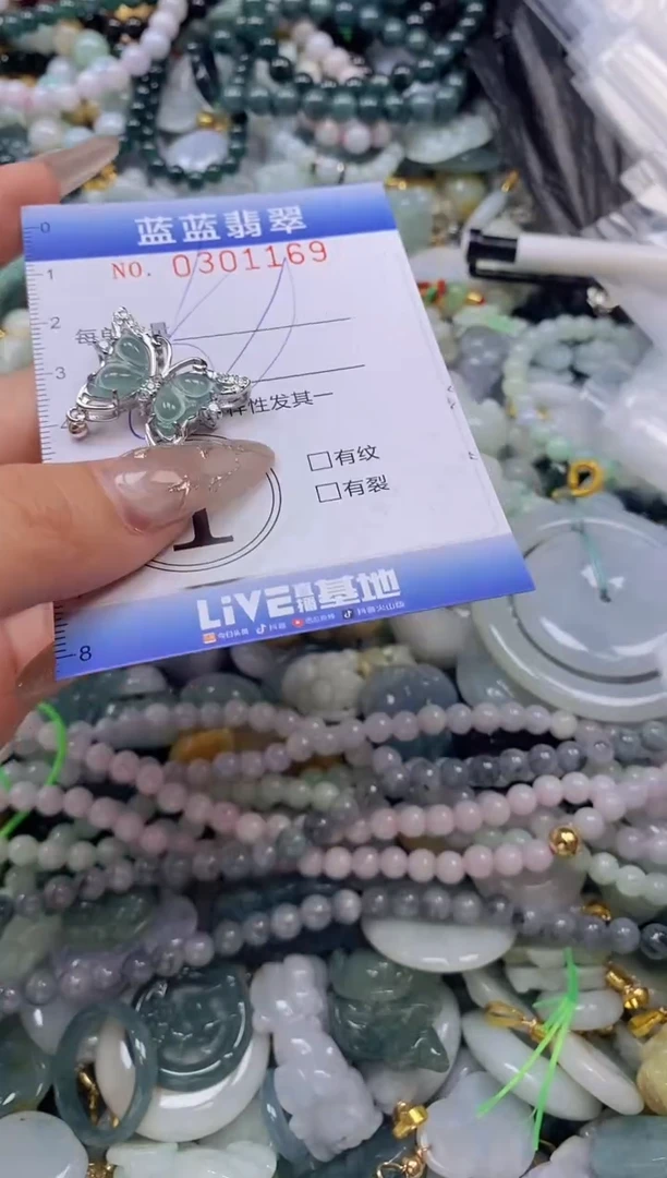 翡翠未镶嵌颈饰闪购0301169