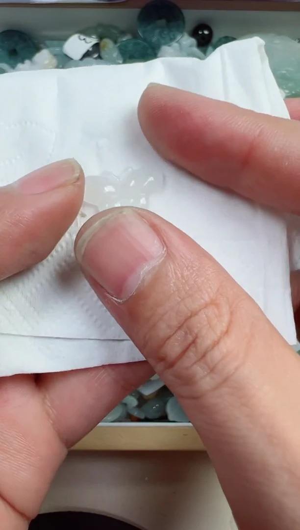 散珠翡翠1154号链接，A货翡翠