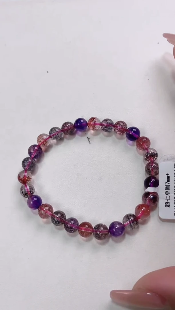 【闪购商品】水晶超七单圈7*未镶嵌多人多样性发其一