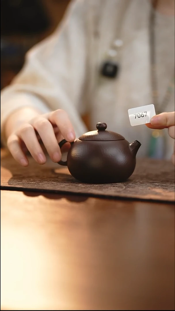 雲梦茶器紫陶茶壶7067