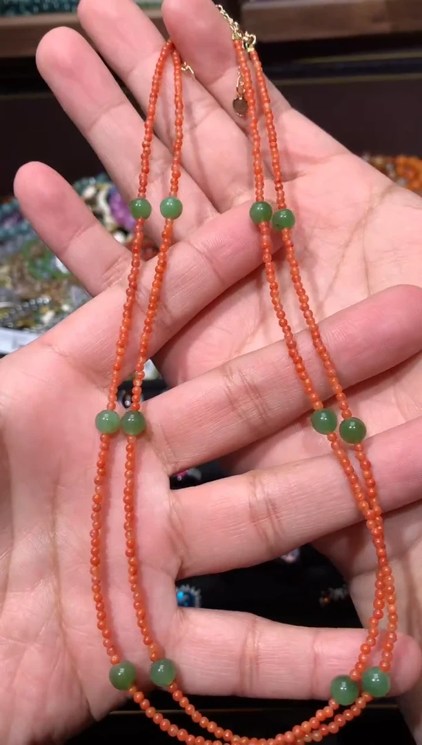 颈饰未镶嵌南红玛瑙P27【多样性发其一】