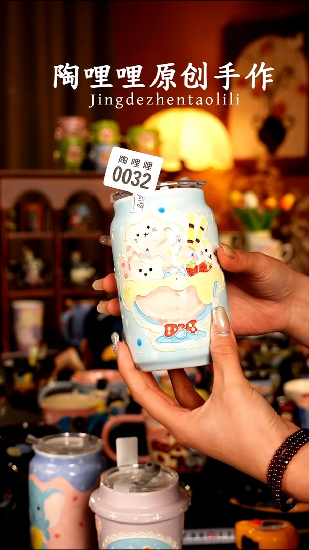 陶哩哩原创手作陶瓷0032
