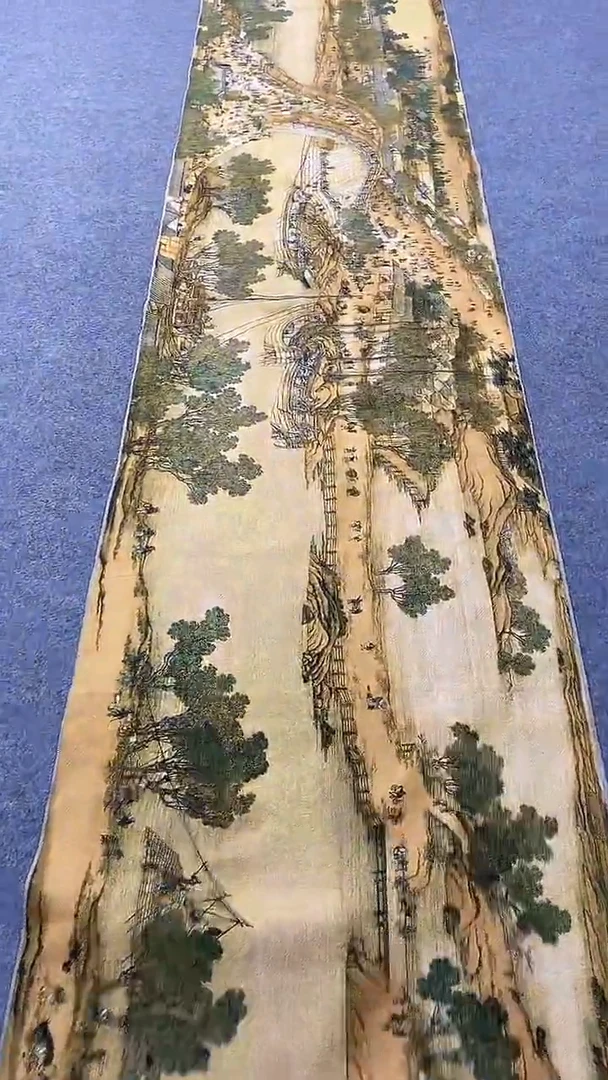 刺绣清明上河图