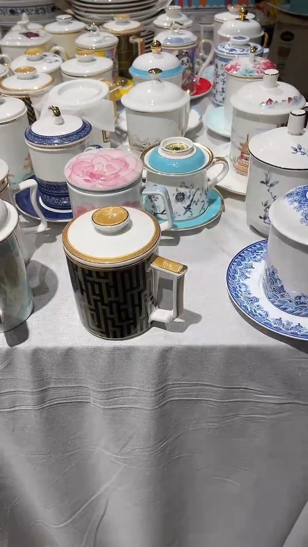 瓷茶漏杯隆达骨质瓷