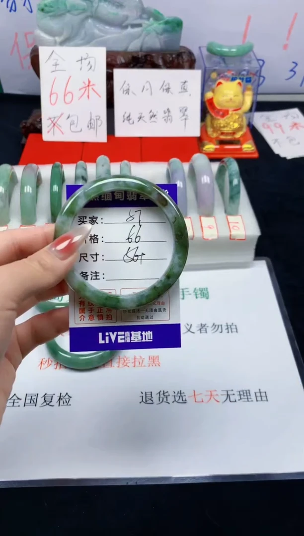 未镶嵌手镯翡翠57