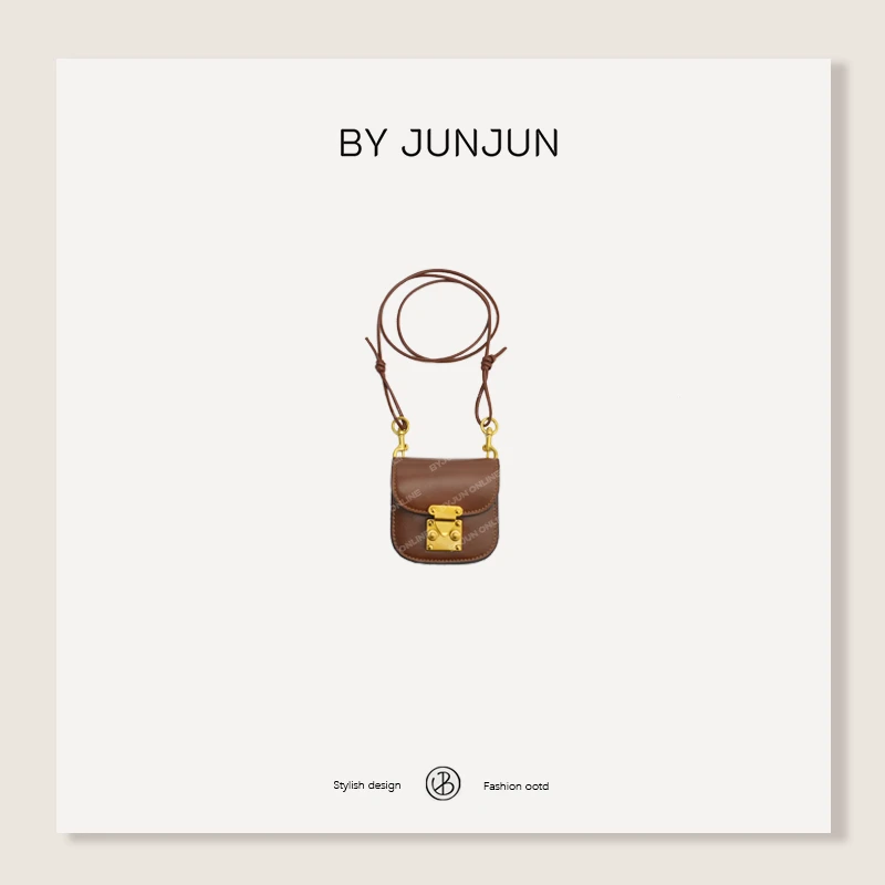 ByJunjun高级定制灵感搭配头层牛皮加分小包