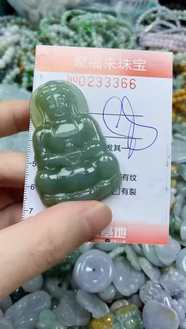 未镶嵌挂件翡翠闪购0233366