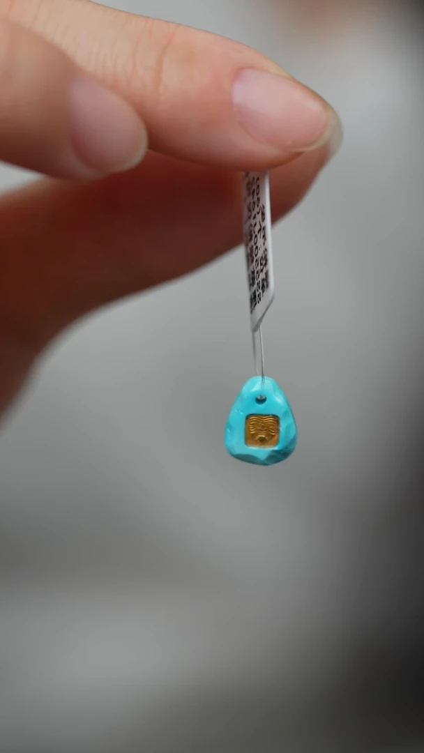 未镶嵌绿松石A02（多样性发一件）滴流