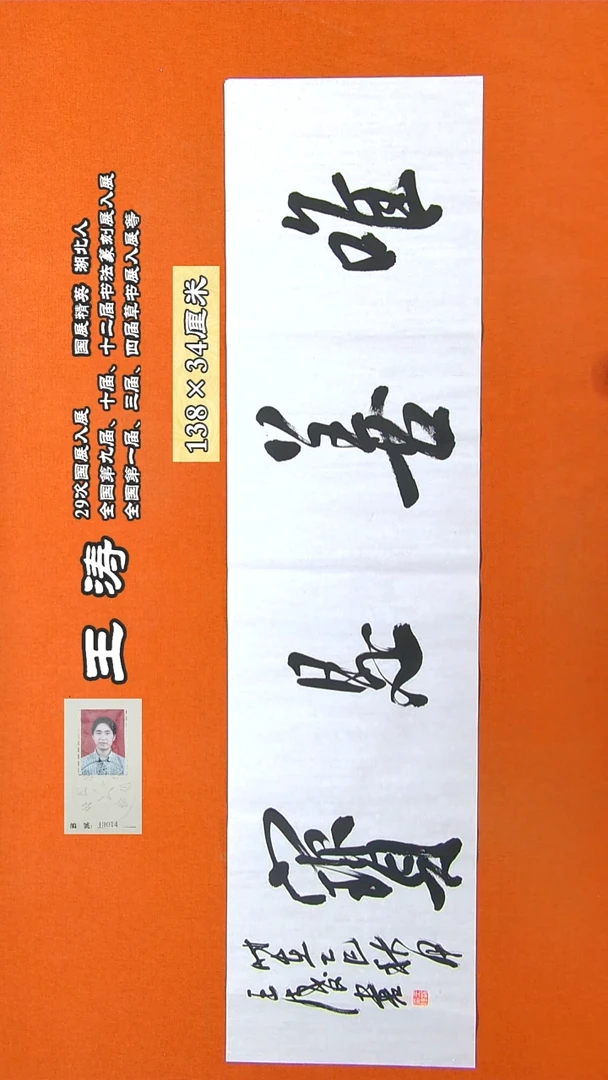 书法238R王涛书法作品