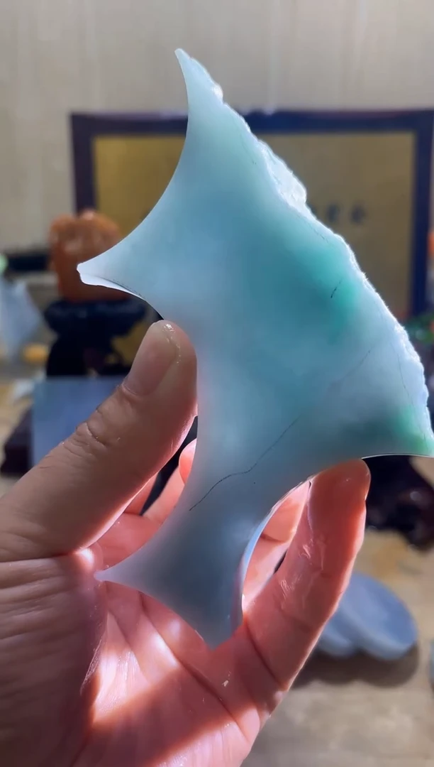 颈饰未镶嵌翡翠A货常星4864