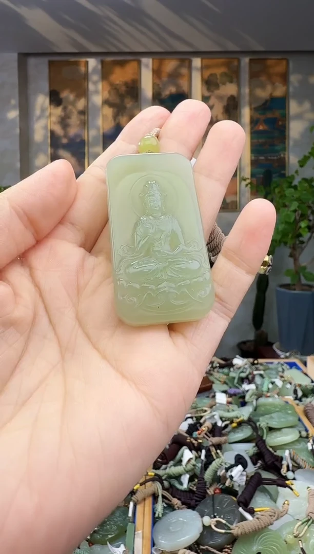 未镶嵌和田玉挂件拍一发一