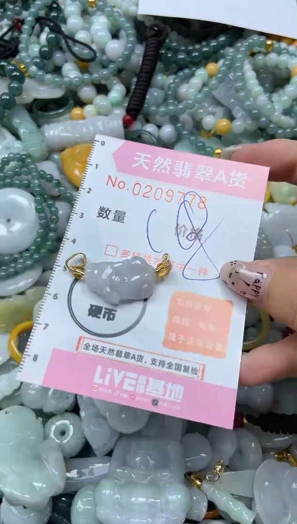 翡翠未镶嵌颈饰闪购0209778