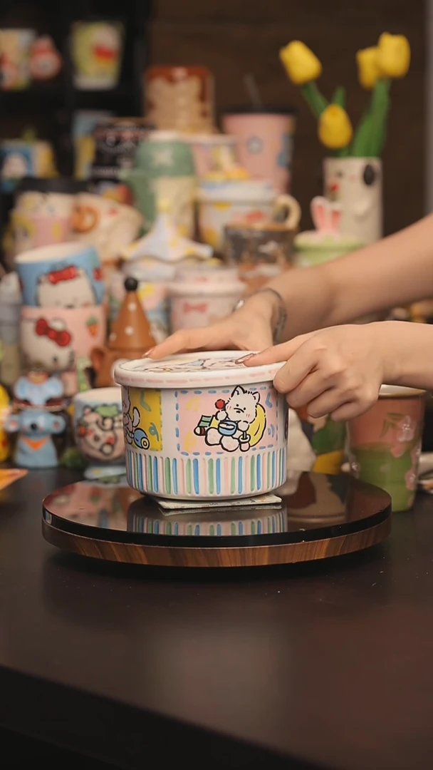 景德镇釉下彩绘设计师款式陶瓷