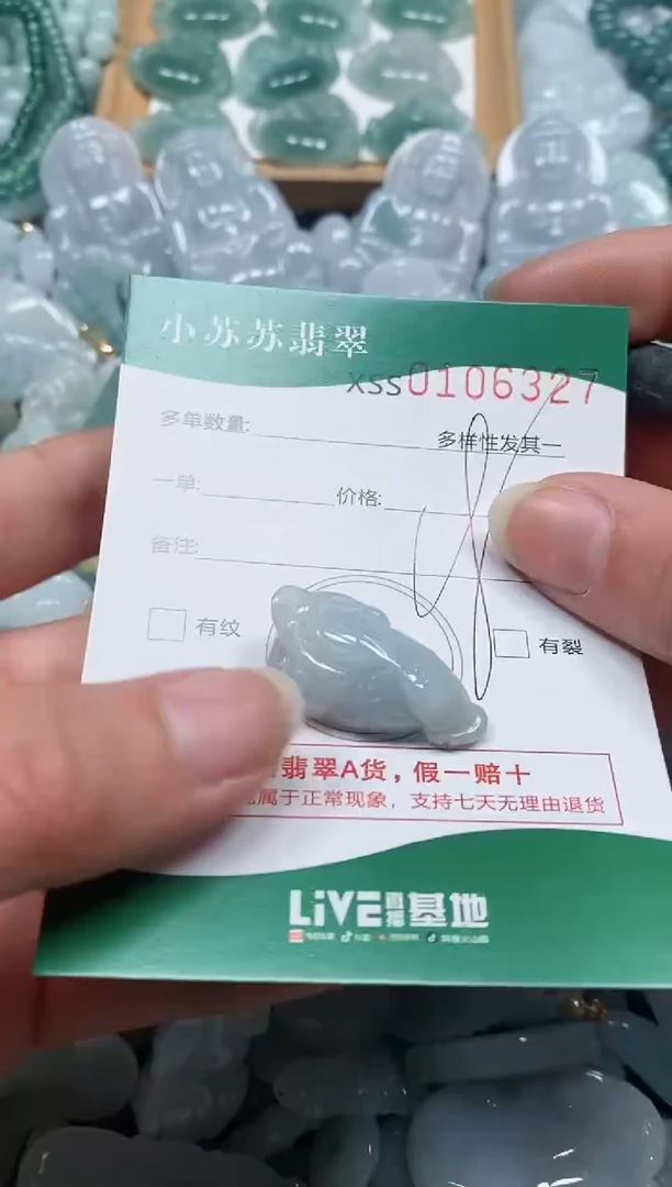 【闪购商品】翡翠颈饰未镶嵌闪购商品0106327