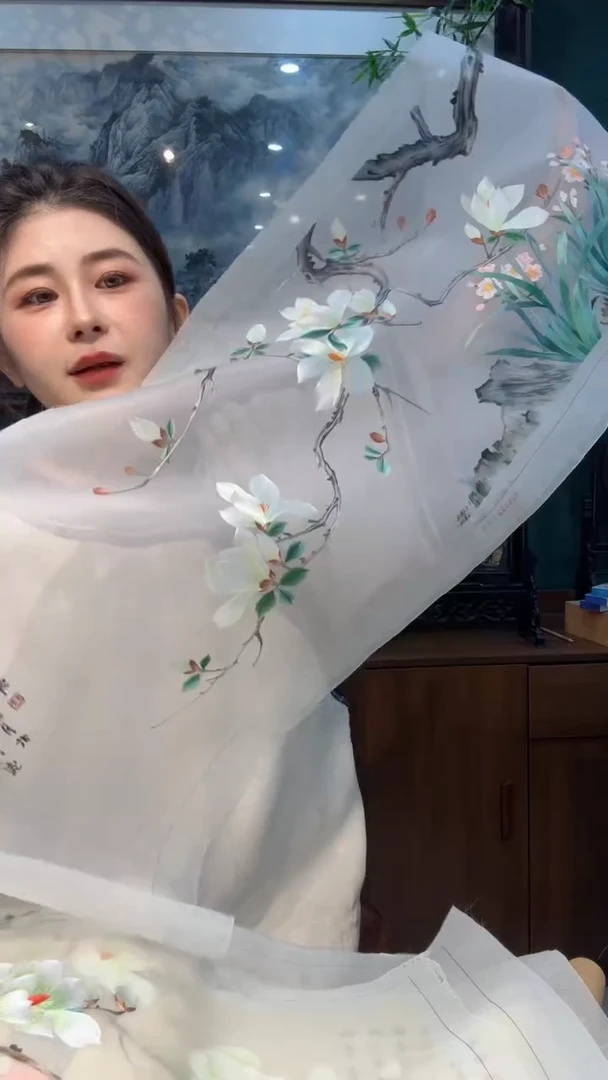 刺绣非遗苏绣手工刺绣单面绣