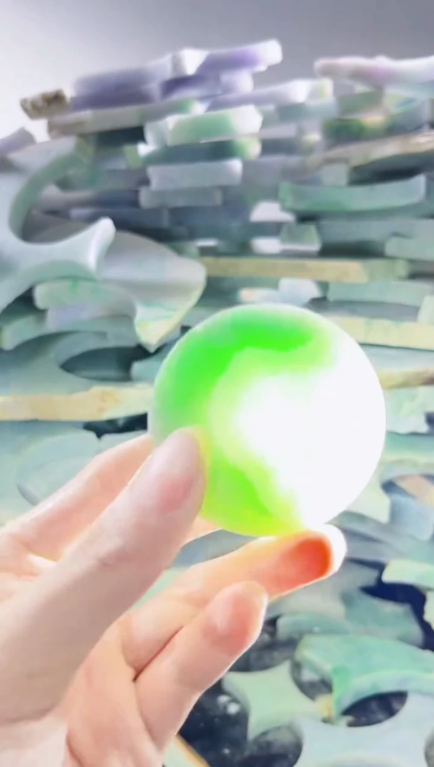 裸石翡翠缅甸翡翠A货陈251