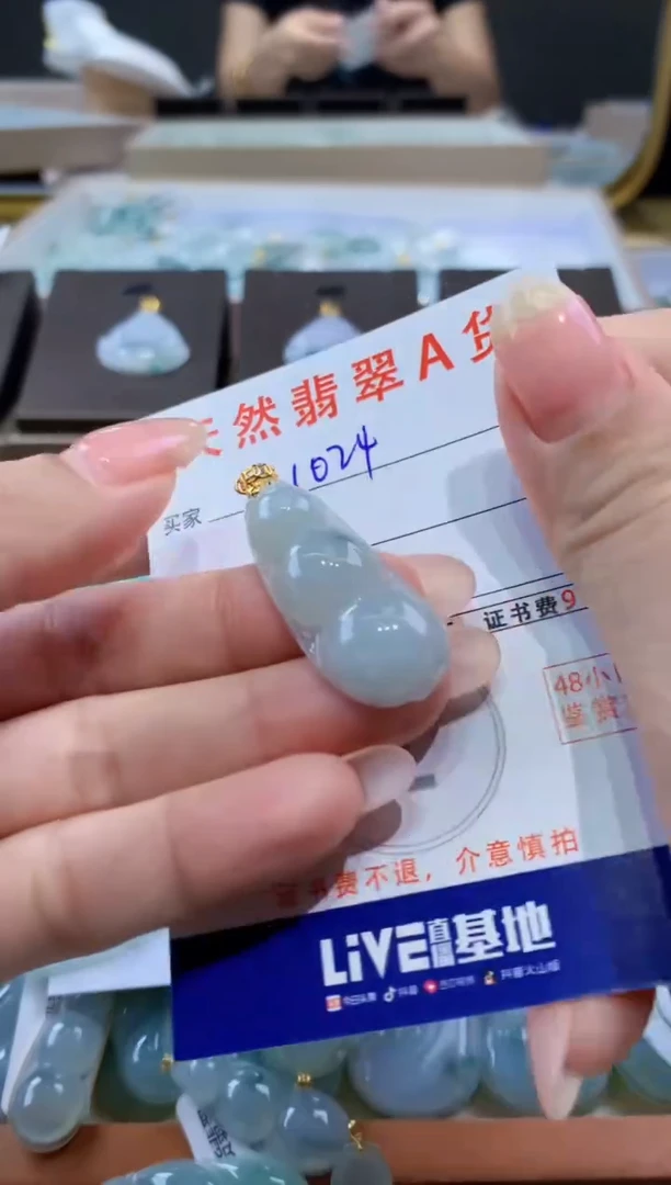 颈饰未镶嵌翡翠天然缅甸a货翡翠